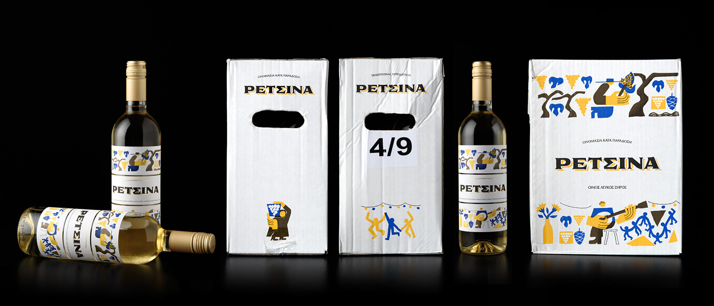 alcohol Caparo gold foil Greek design Greek Illustrator label design LIDL SUPER MARKETS luxury packaging premium wine wine