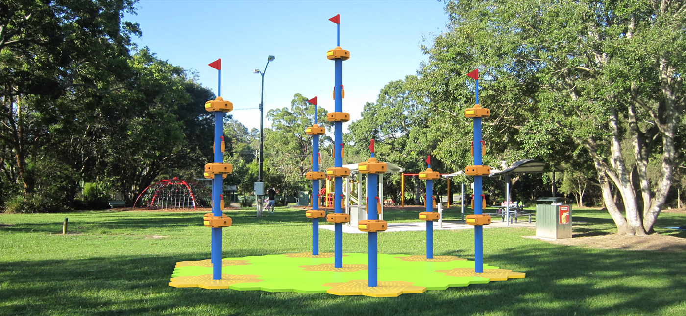 Inclusive children game Playground play modular interaction kids