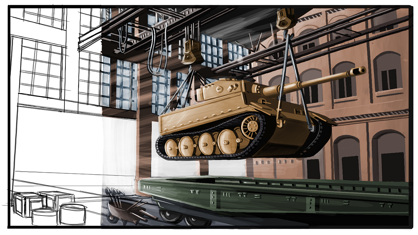 Schwerer Gustav Railway Gun on Behance