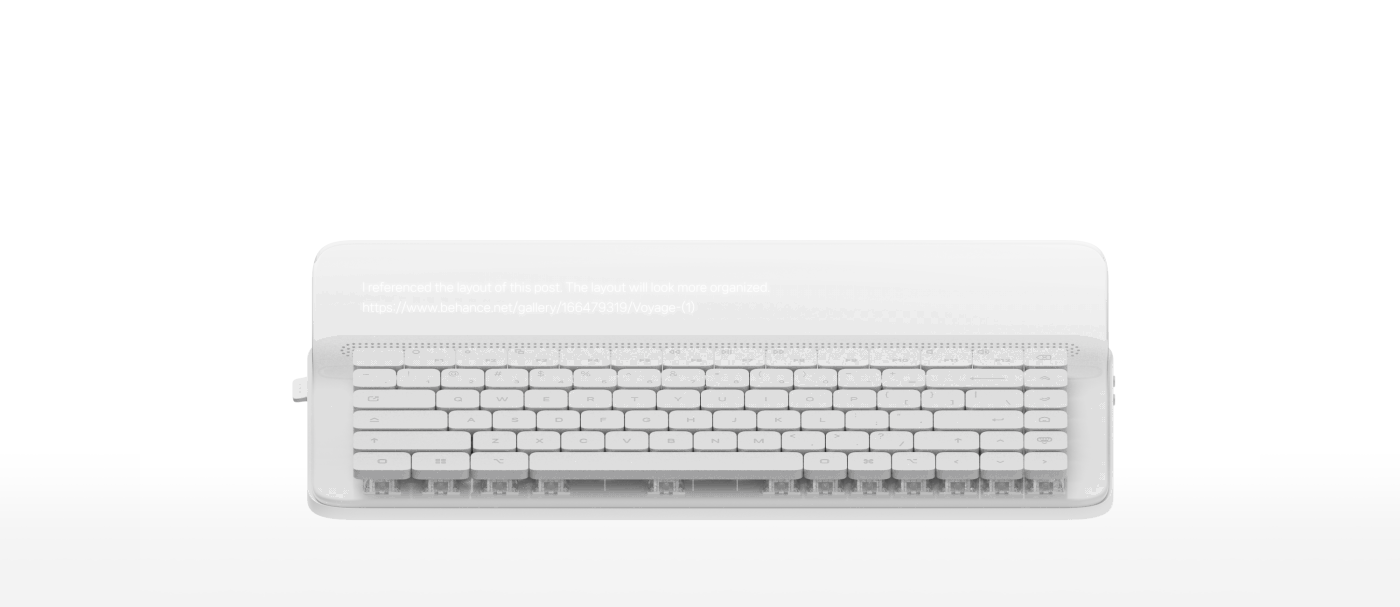 keyboard industrial design  Render product design  concept ai keyboards keyshot key visual