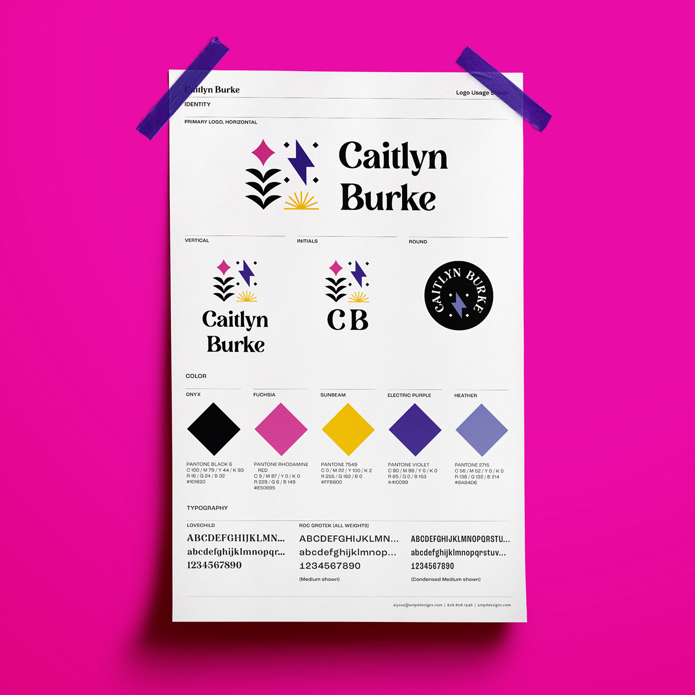 adobe bold brand identity brand strategy colorful hot pink icons lightning bolt modern squarespace
