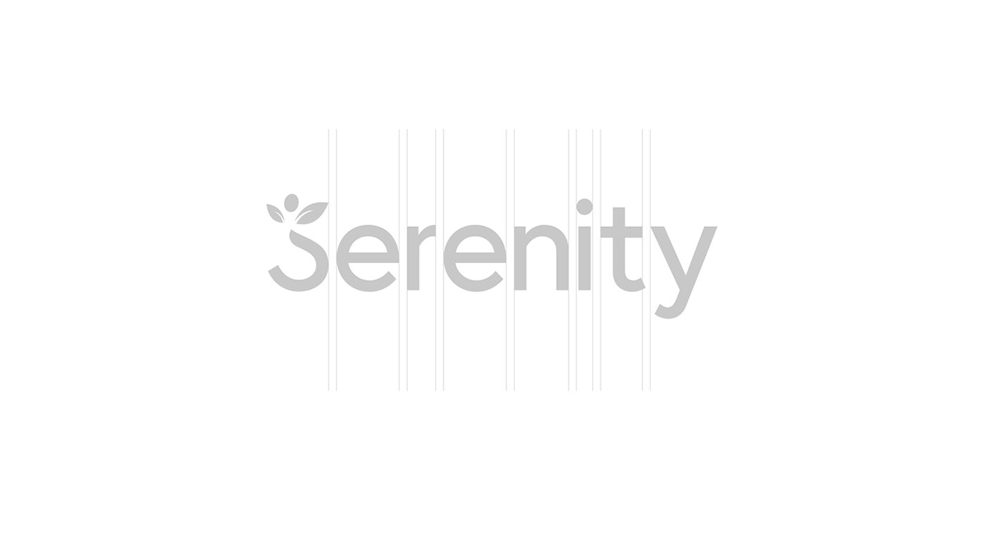 branding  serenity blue calm bussiness fresh simple minimalistic logo identity