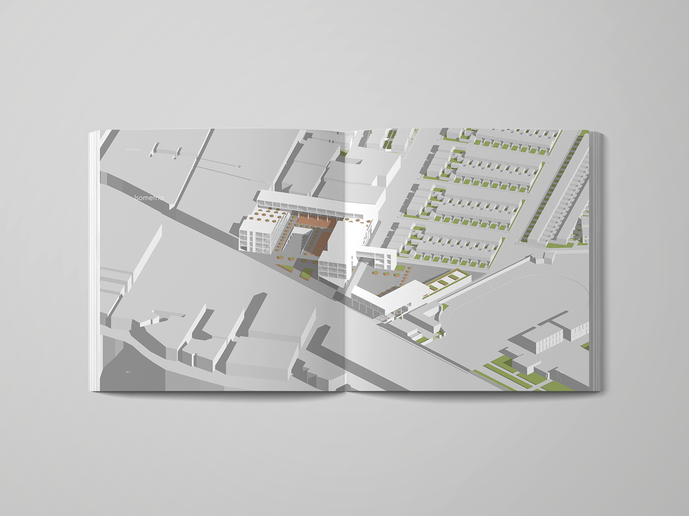 portfolio portafolio arquitectura architecture design diseño Render 3D Blueprint