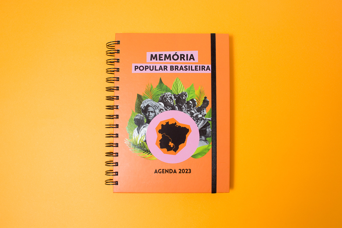 agenda Brasil Brazilian collage collage digital colorful historia memoria popular recuerdos calendar
