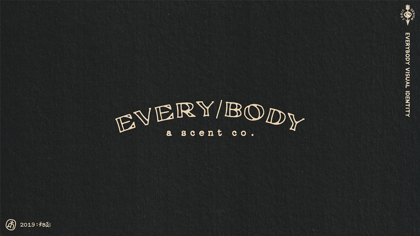 Main logo - wordmark for Everybody Scent Co.