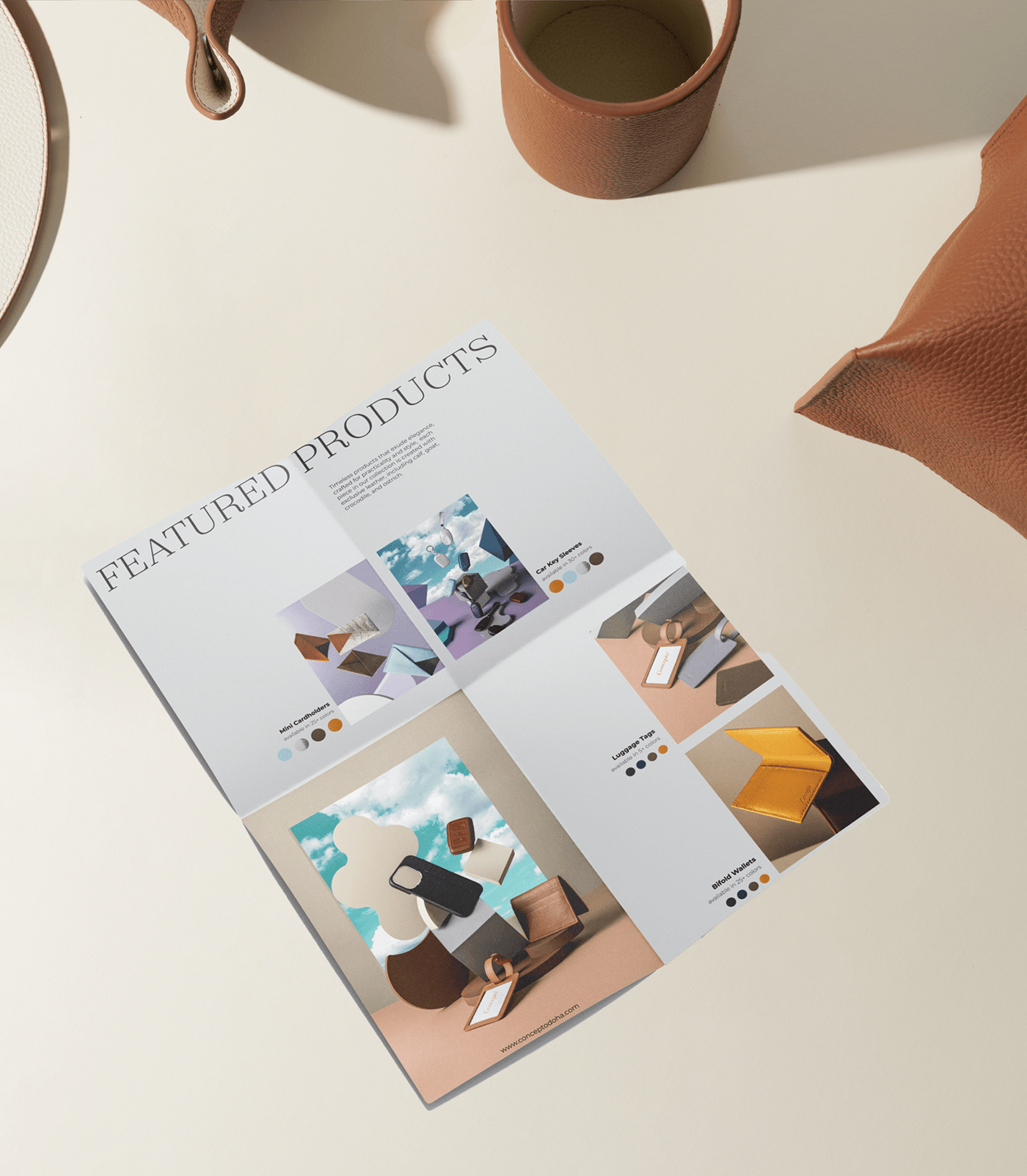 brochure print contemporary stylish modern Layout flyer editorial Fashion  beauty
