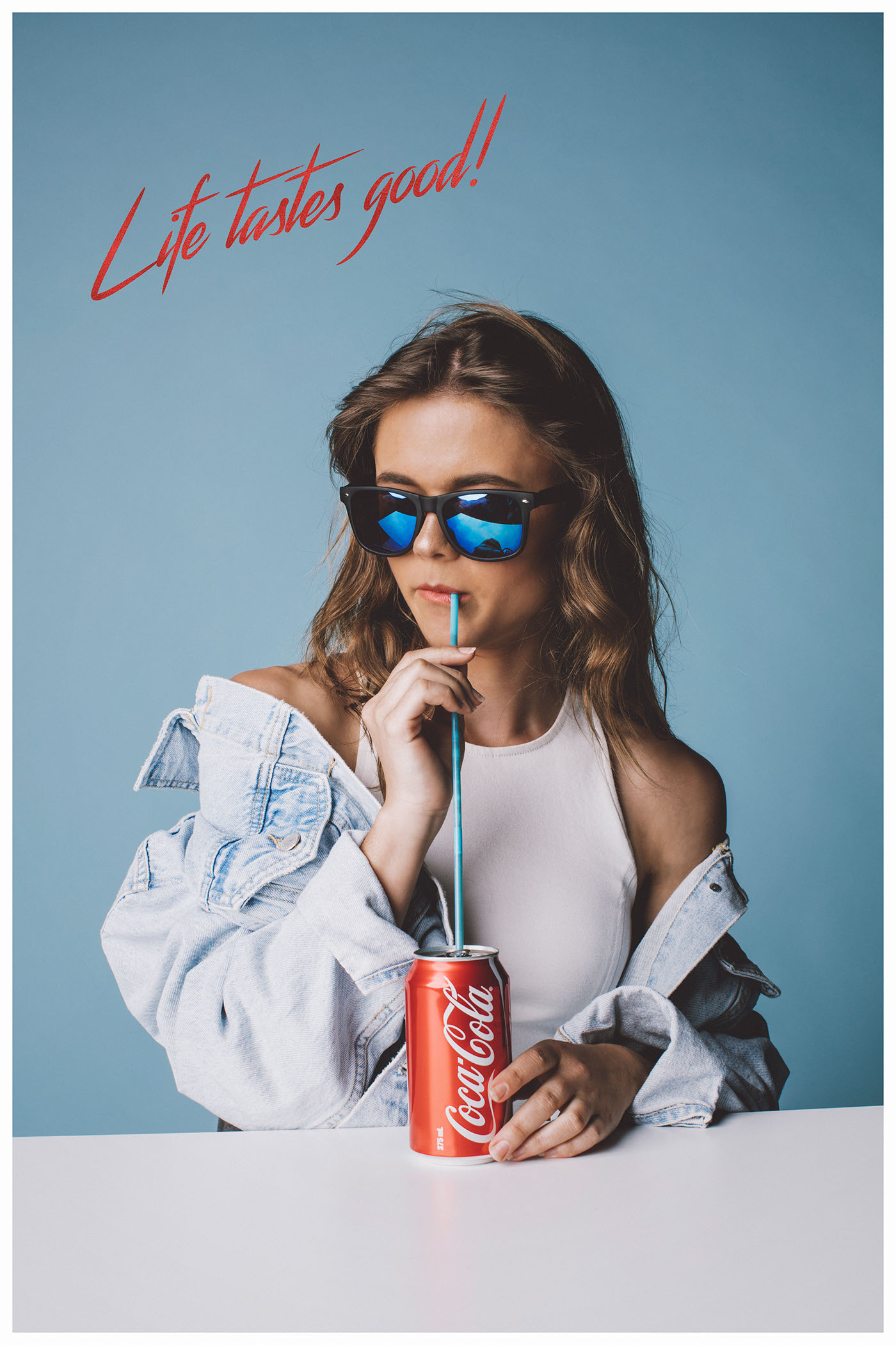 coke Advertising  commercial eighties 80´s Photography  portraits conceptual drink beverage