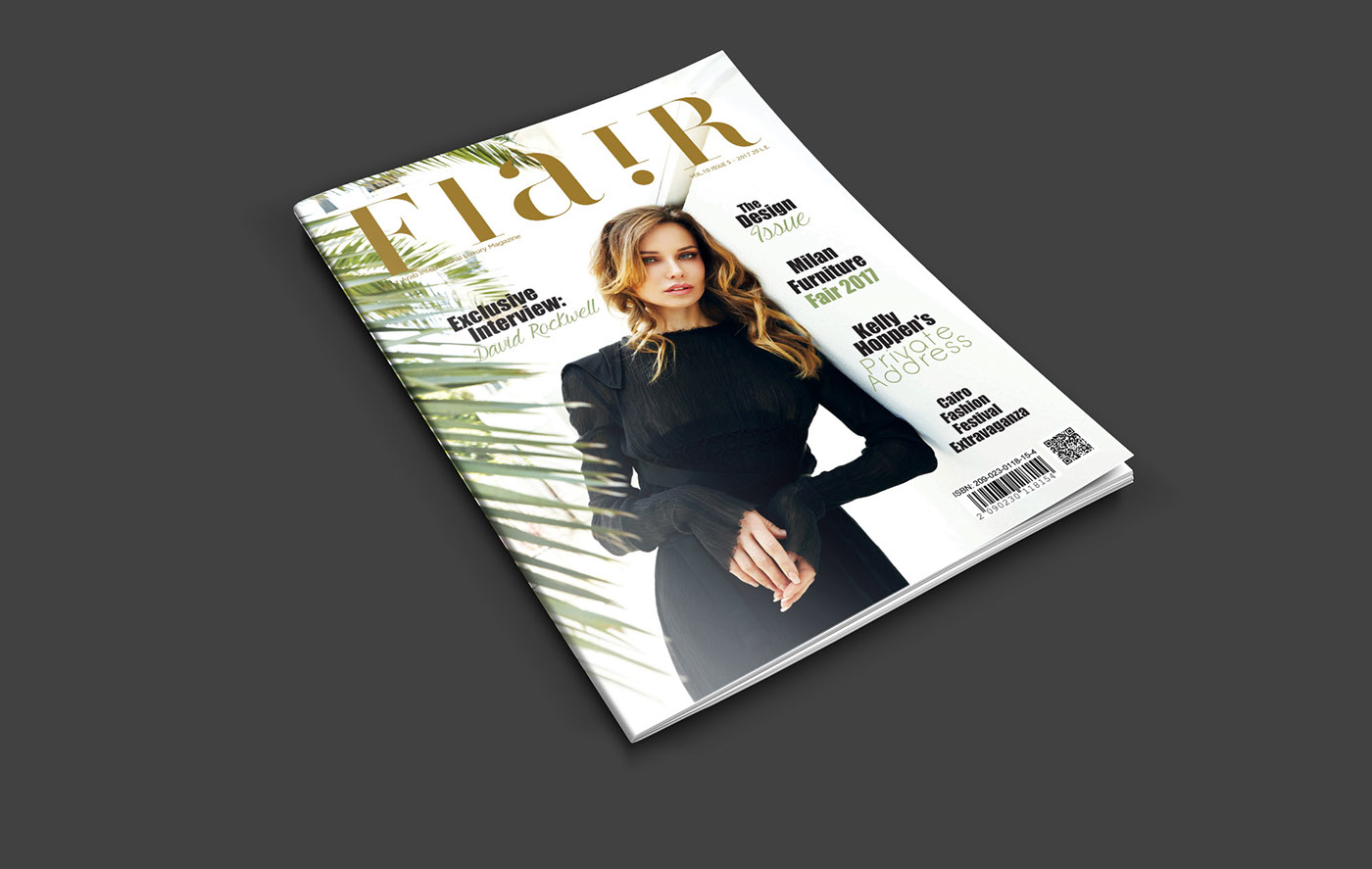 luxury Fashion  magazine flair art design