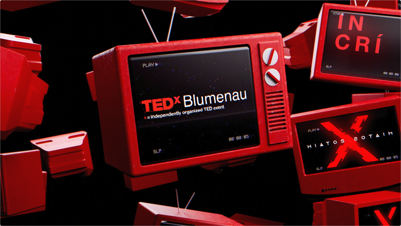 3D after effects animation  cinema 4d compositing design Event intro speaker TEDx