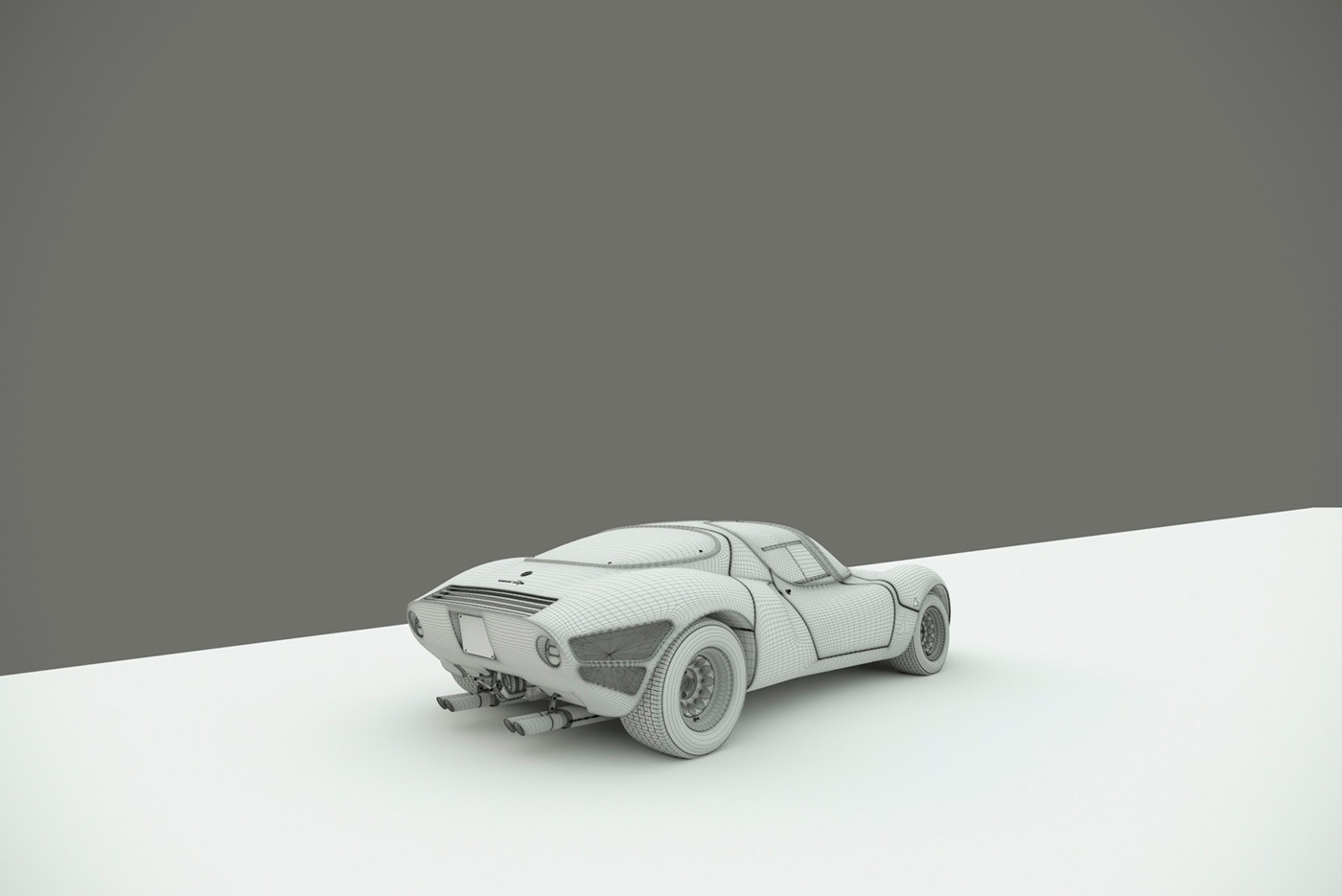 3D 3dmodel 3ds max alfa romeo Auto car creative photoshop Render CGI