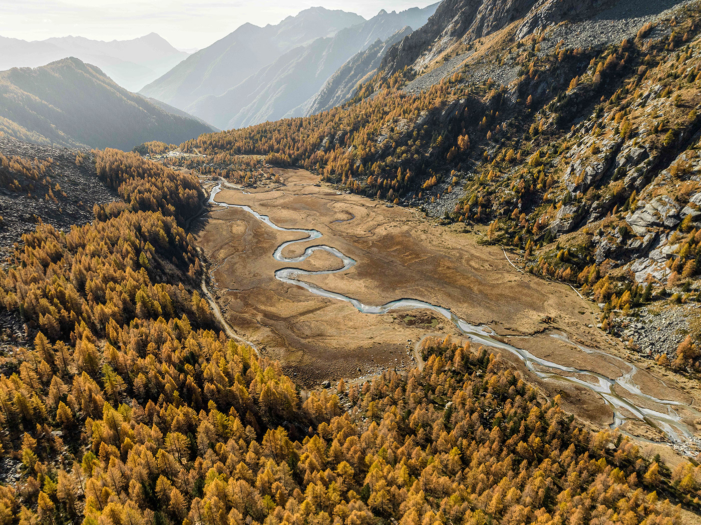 aereal photography autumn drone Italy Landscape lightroom mountain Nature Photography  river