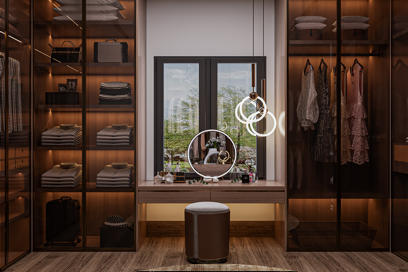 bathroom dressing room design interior design  Interior 3ds max 3d modeling Render corona render  dreesing
