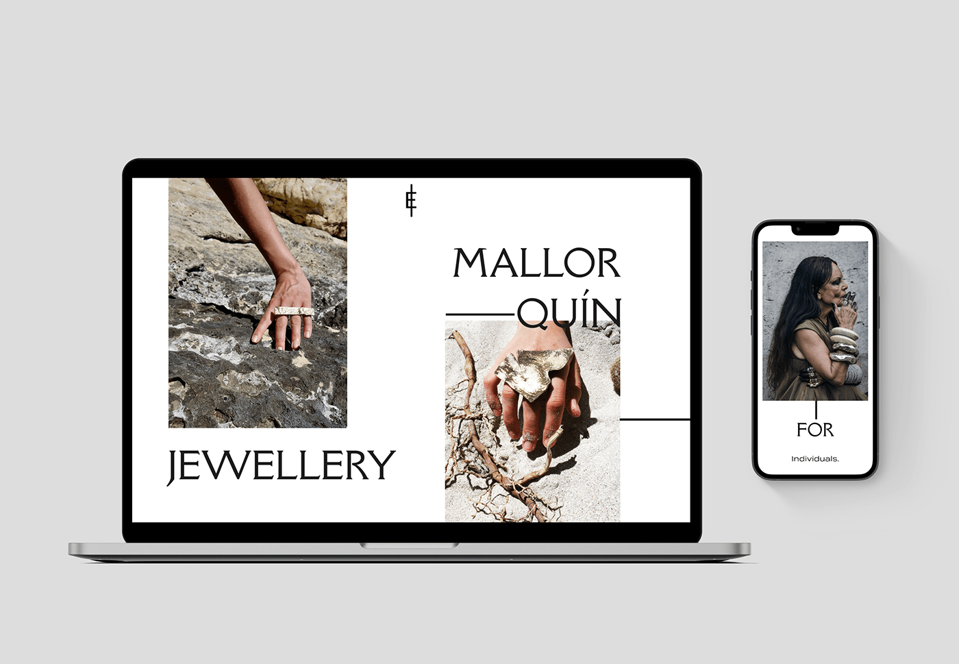 Jewellery landing page mallorca product design  scrollytelling storytelling   ux/ui visual identity Webdesign