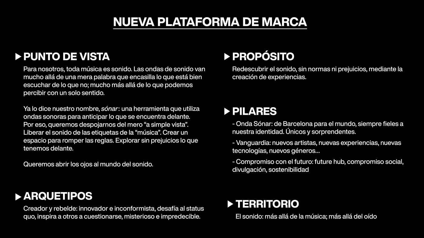sónar festival Repositioning rebranding brand strategy reposicionamento de marca sonar music Music Festival barcelona