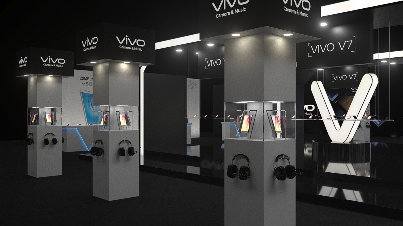Vivo vivo mobile v7 v7+ Launch Event Event Event Design Stage STAGE DESIGN