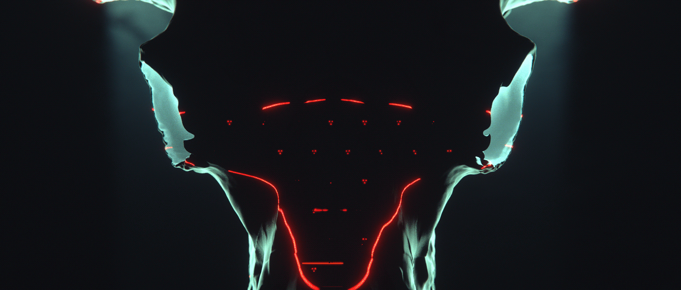 3D after effects c4d Cyberpunk futuristic motion graphics  octane Scifi title sequence shortfilm