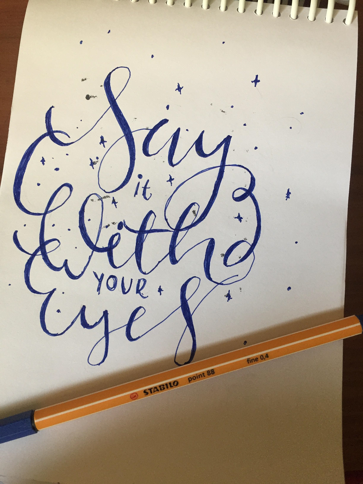 HAND LETTERING customtype lettering typography   Calligraphy  