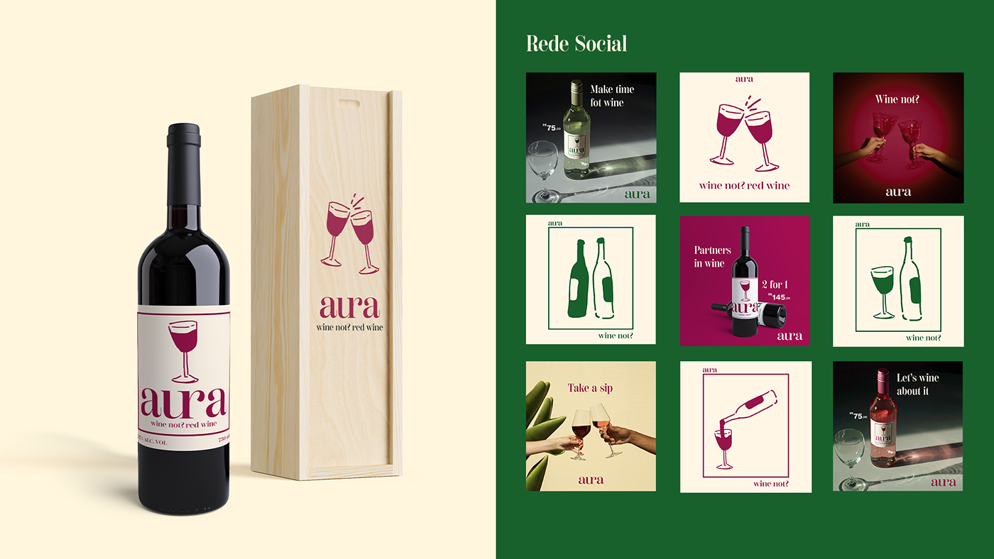 design brand identity Logo Design Graphic Designer wine identity logos