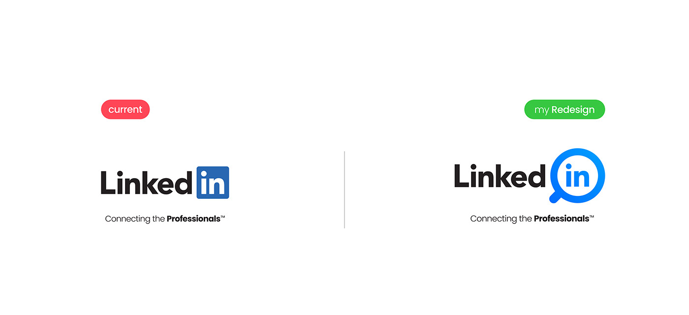 LinkedIn Logo Redesign Concept on Behance