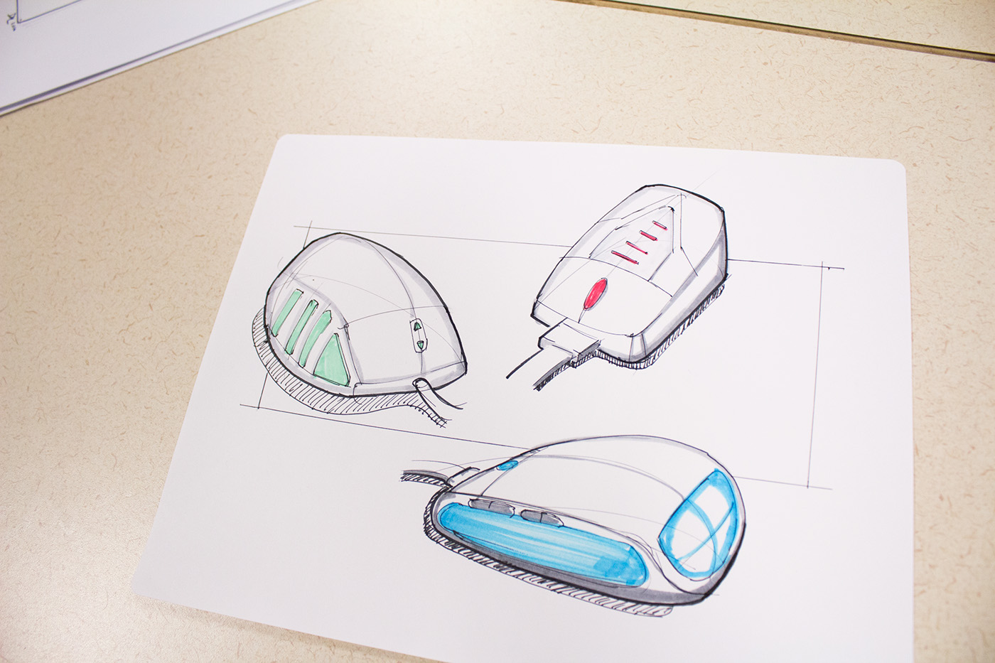Copic photoshop rendering sketches productdesign design