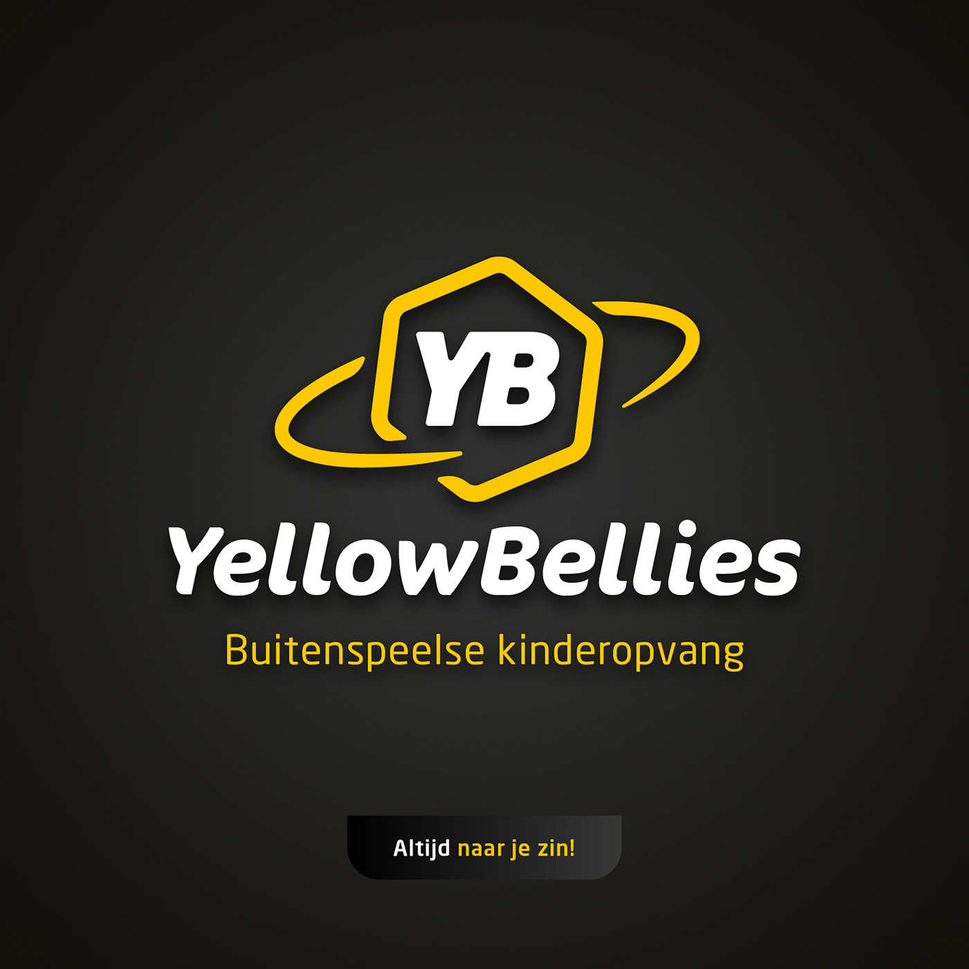 bellies buitenspeelse geelbuik Kinderopvang Mzoem oudewater yellowbellie branding  identity logo