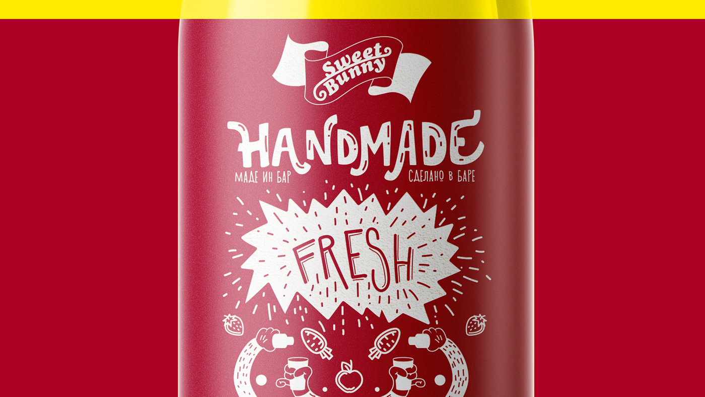 design branding  identity logo Logotype packing Label cold fresh drinks
