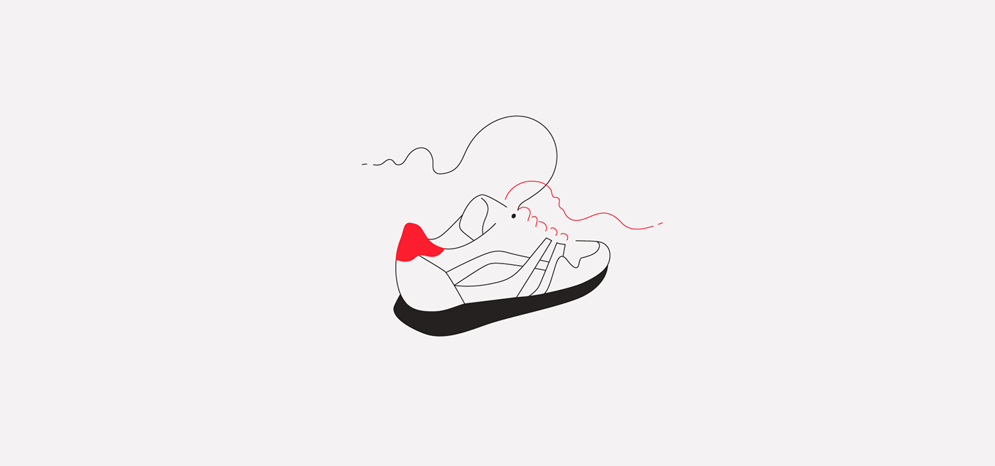 shoes sneakers Sneakerart afour Nike adidas onitsuka timberland minimal lineart