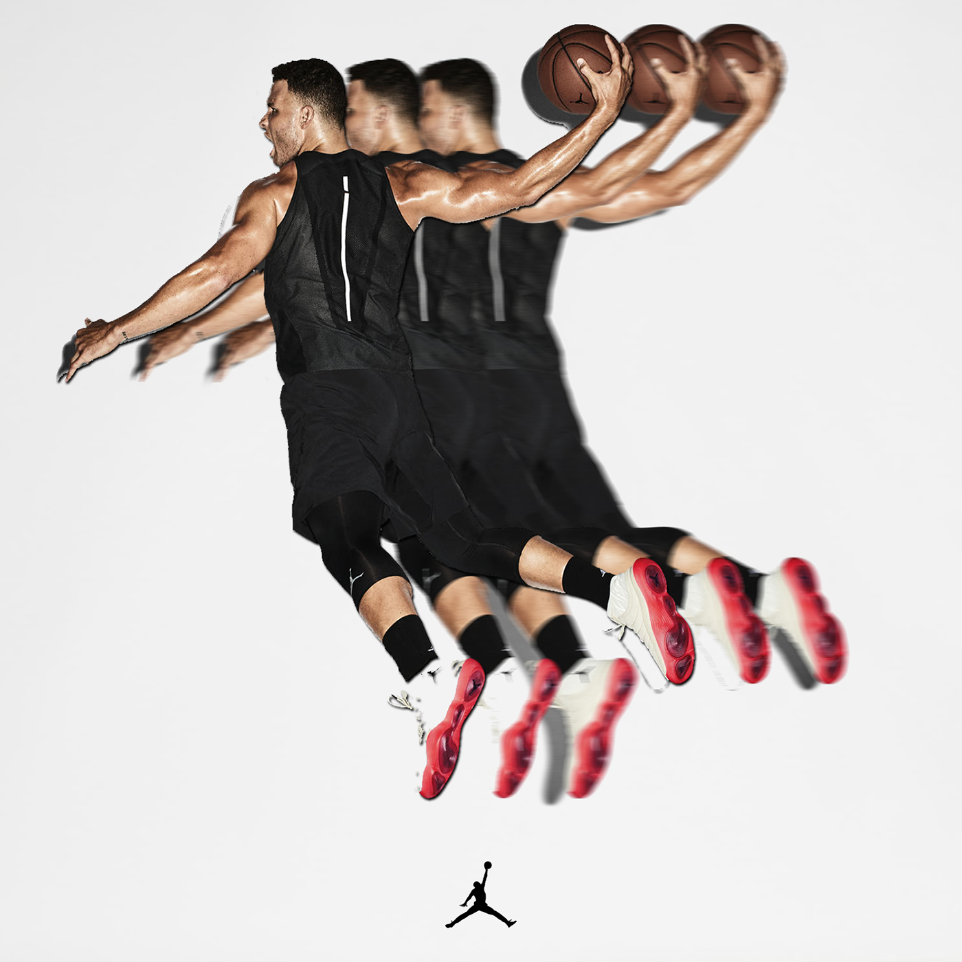 jordan brand Nike Blake Griffin superfly branding  Advertising  photoshop