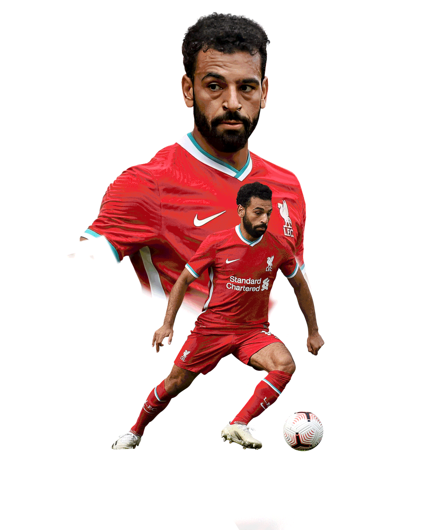 football Liverpool salah soccer sports graphic design  Sports Design Graphic Designer
