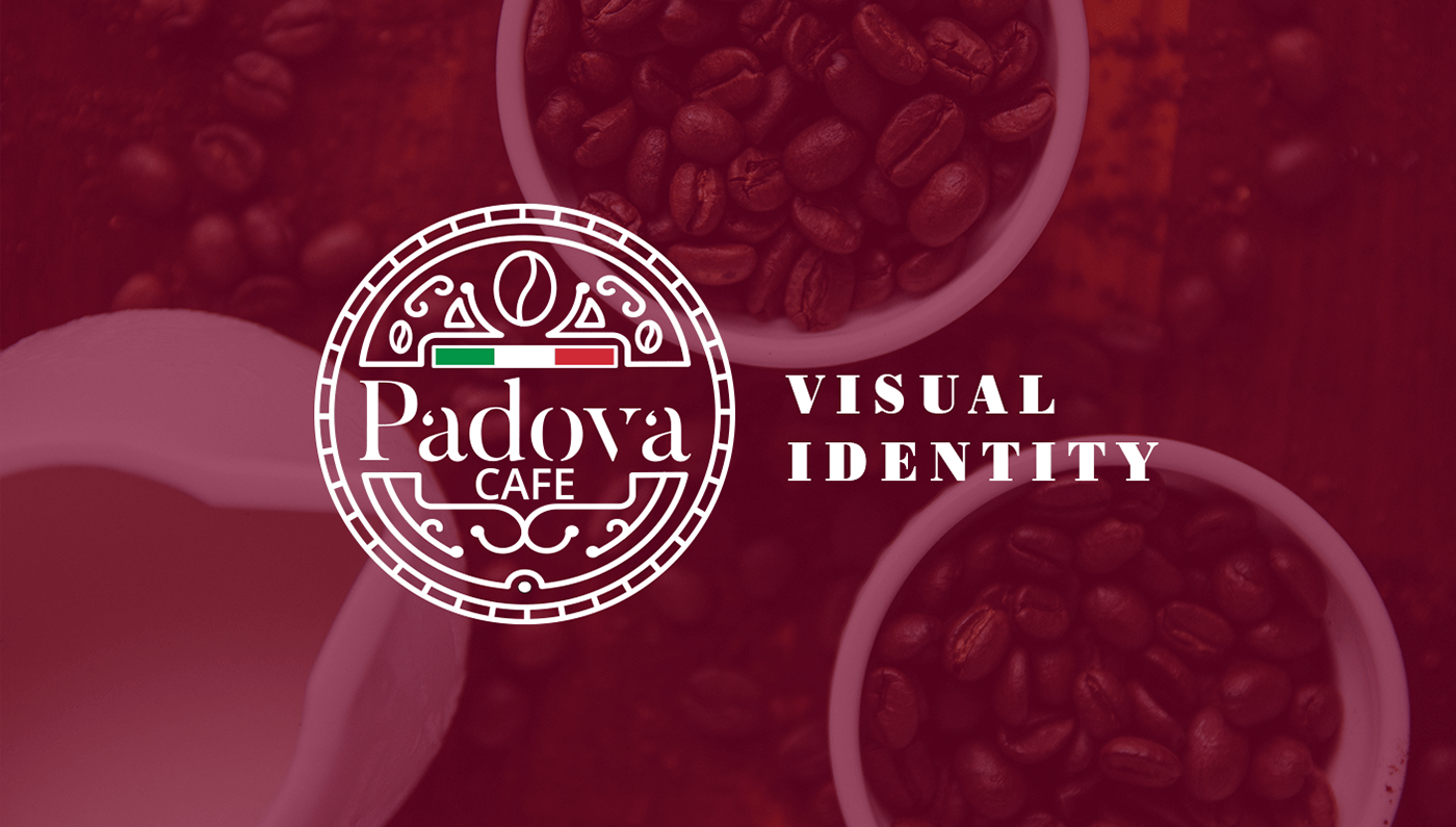 visual identity logo design Coffee cafe brand Braning logodesign brand book PADOVA