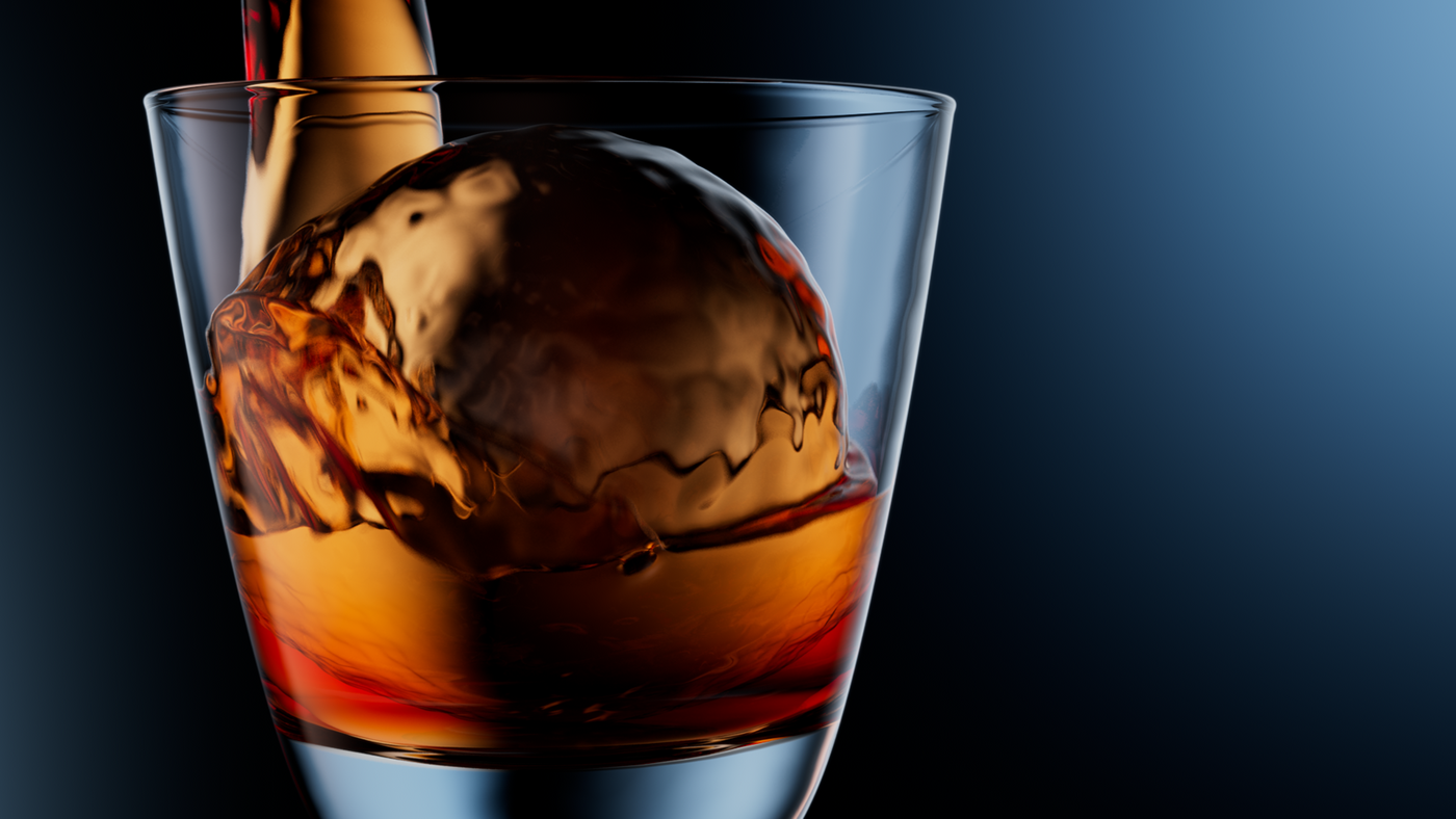 Suntory yamazaki Whisky CG animation  Visual Effects  compositing product visualization Advertising  Promotional
