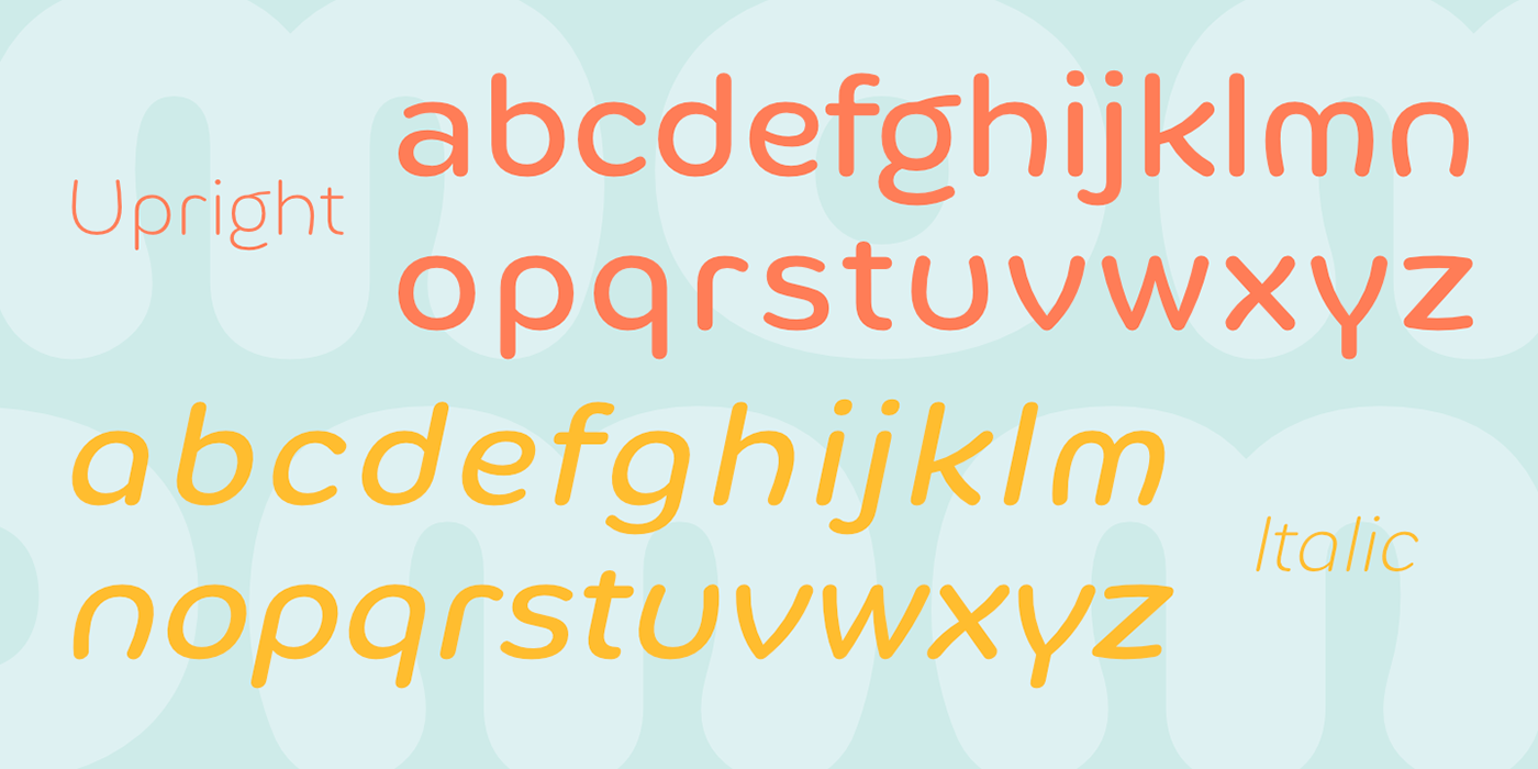 cute font Latin round rounded Thai type Typeface typo typography  