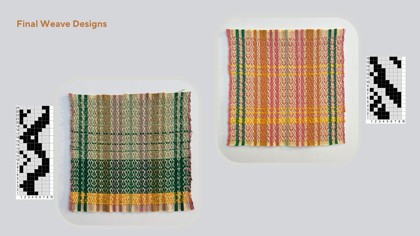 design textile design  textile print pattern patterndesign weave weavedesign portfolio Portfolio Design