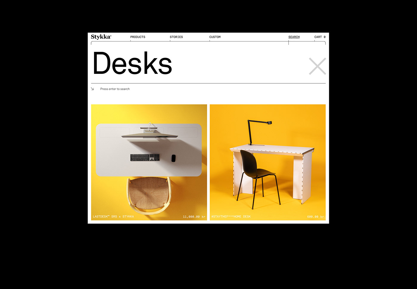 art direction  e-commerce furniture Webdesign Website
