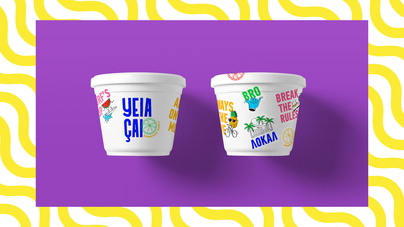 branding  Packaging Food  ILLUSTRATION  Character design  take away bar