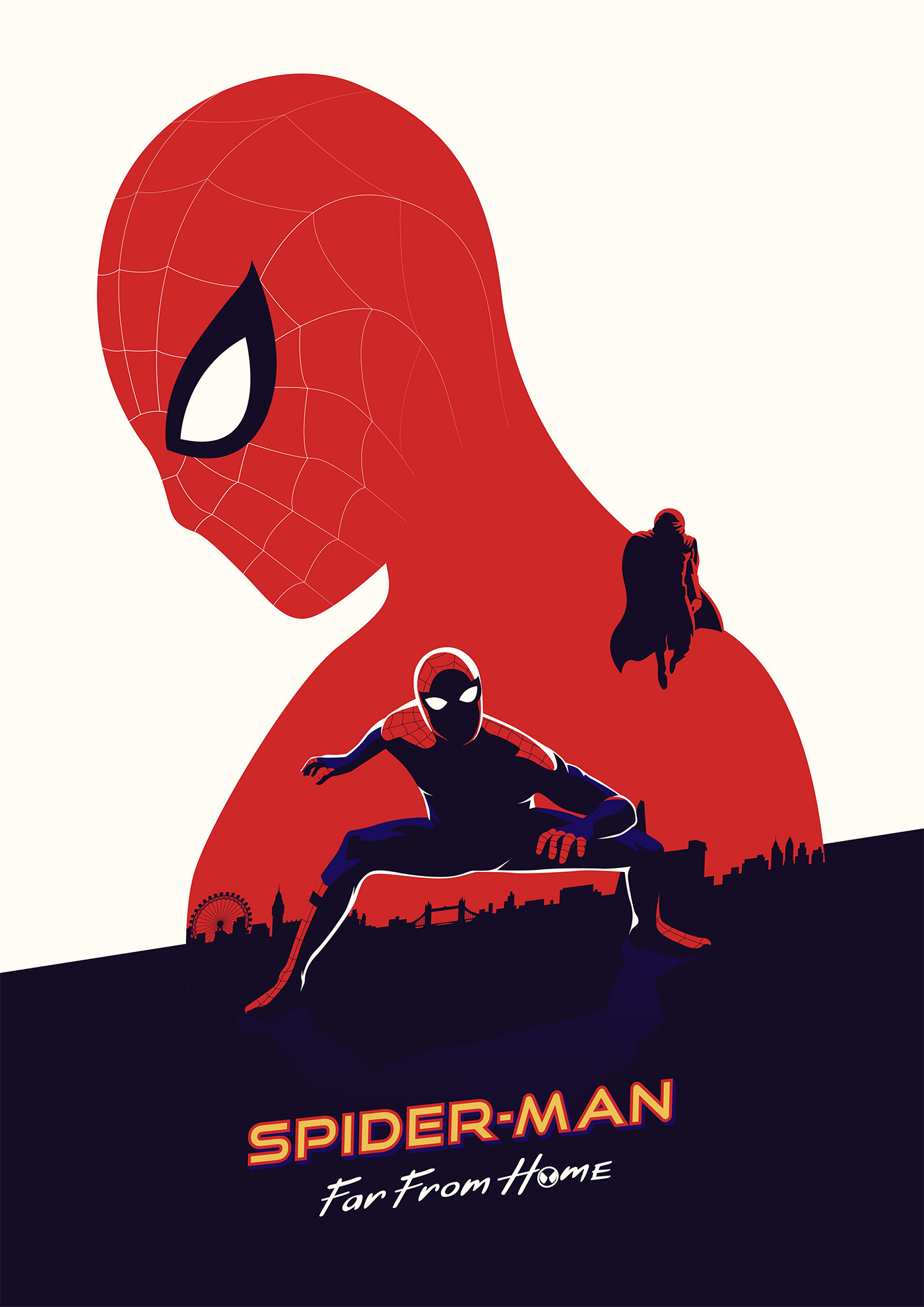 alternative movie poster Fan Art spiderman ILLUSTRATION  poster