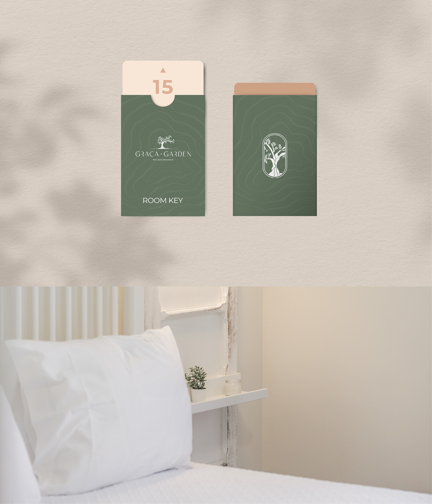 Brand Design brand identity branding  hotel Logo Design Nature olive tree ui design visual identity Website