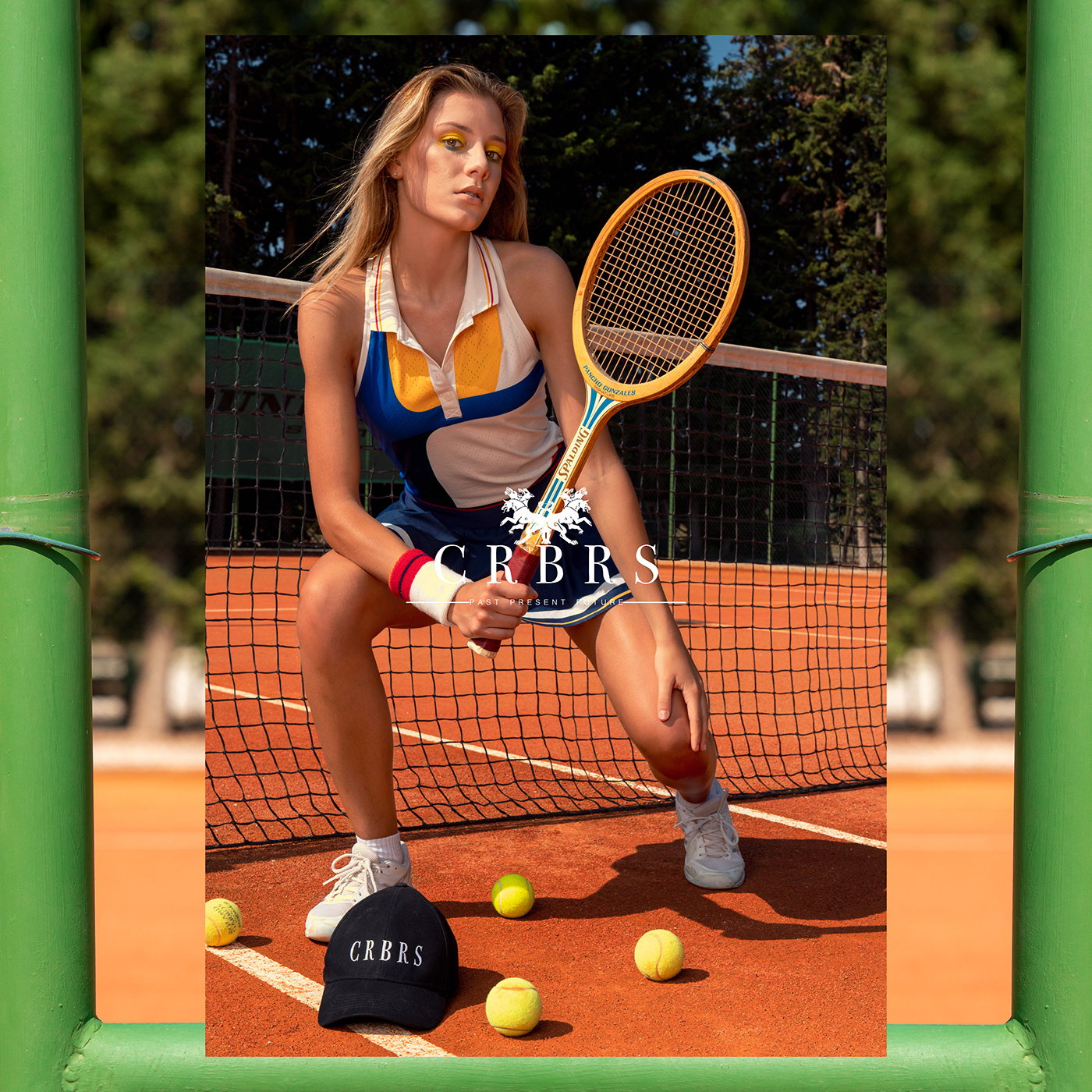 cap tennis Clothing Photography  Outdoor Fashion  photoshoot editorial magazine CRBRS