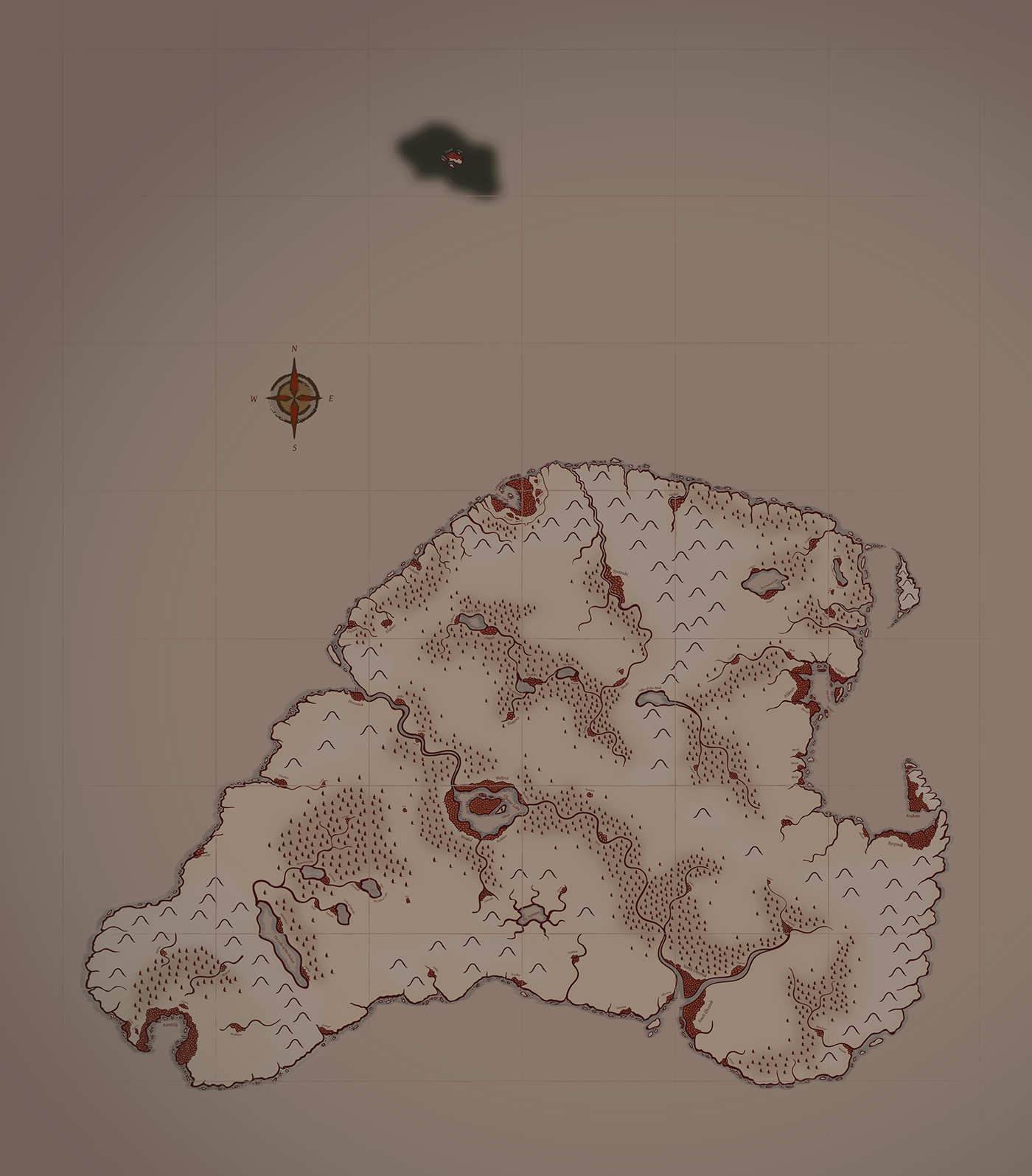 map Island
