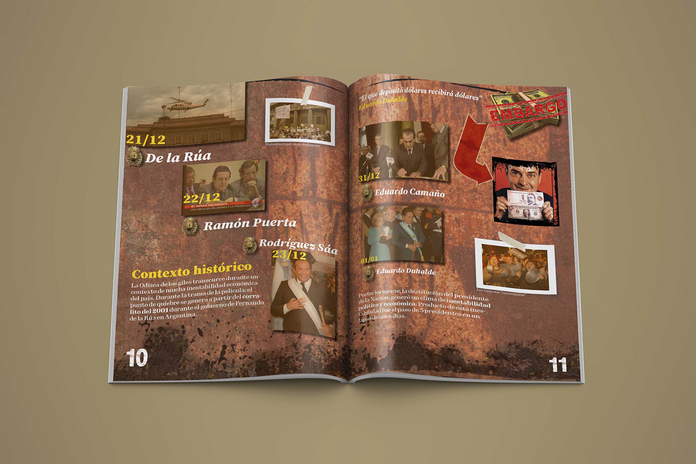 design gráfico editorial magazine Mockup Packaging PressBook Social media post visual identity