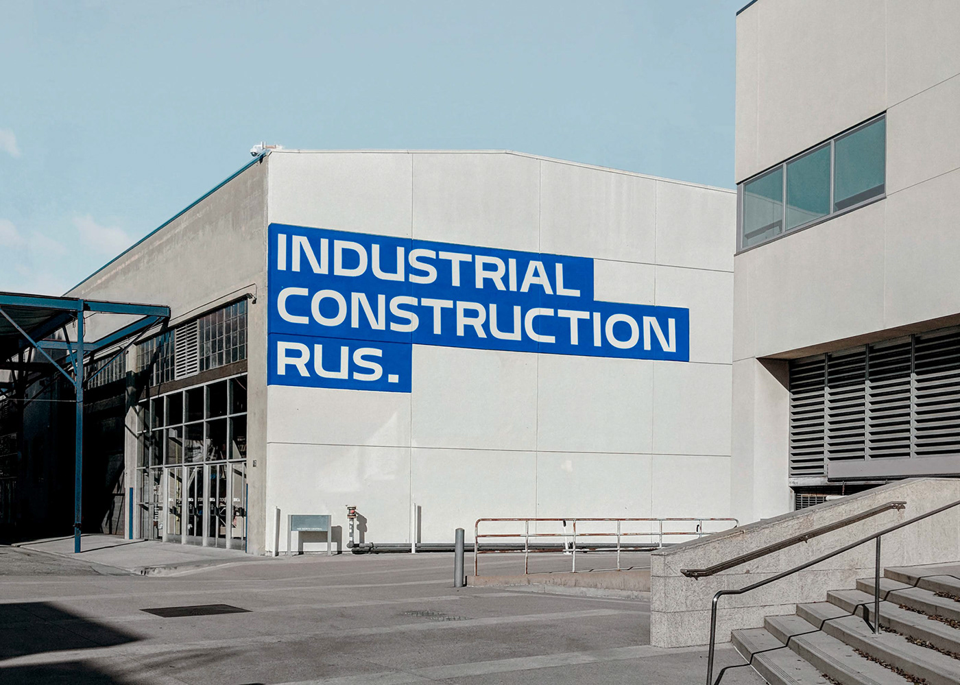 architecture billboard branding  building construction graphic design  identity industrial Logotype visual identity