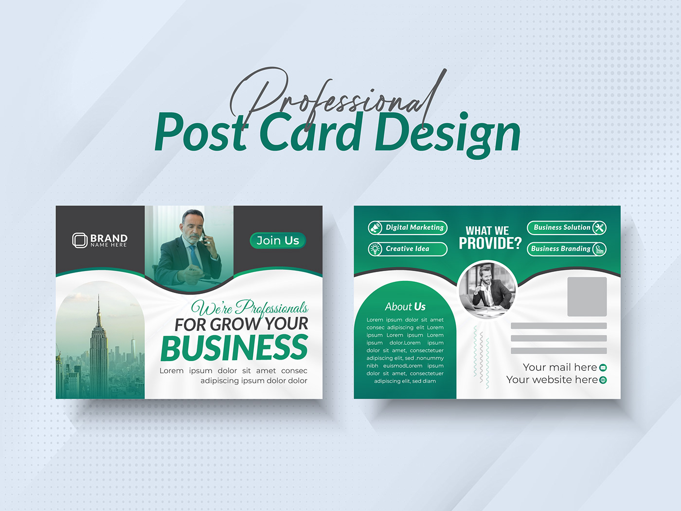 postcards postcard design print editorial magazine post card banner Invitation Event Advertising 