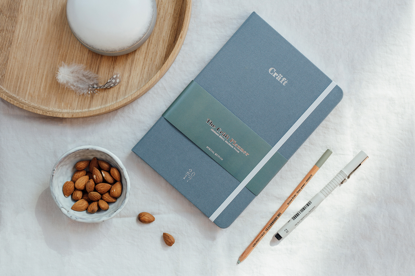 Product Photography munich freelance photographer styling  Craft planner Cobbery Productivity Lina Skukauskė Kickstarter planners