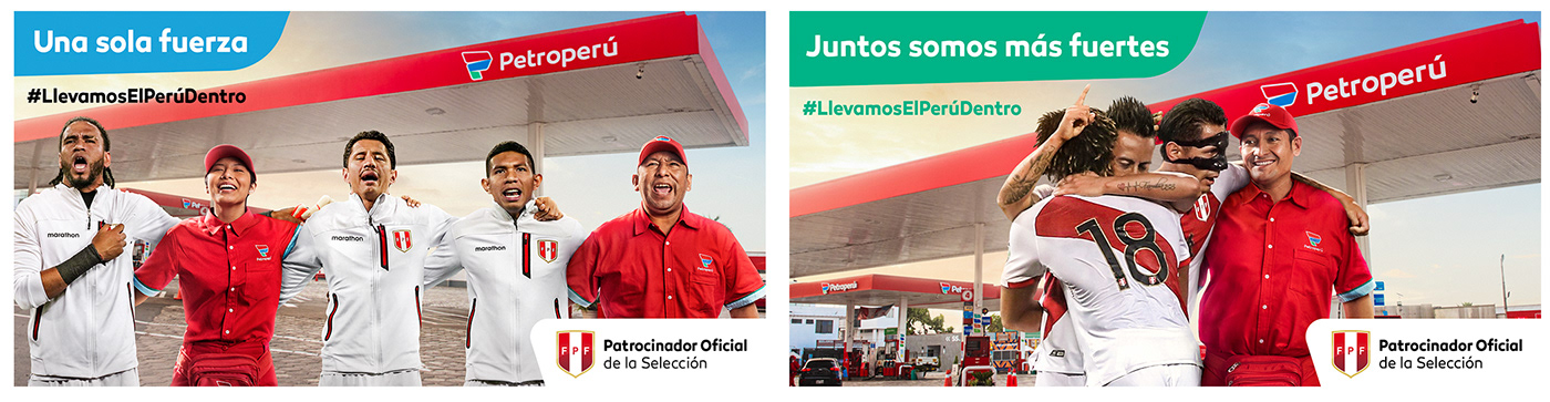 ads Advertising  designer Futbol peru petroperú Social media post sport