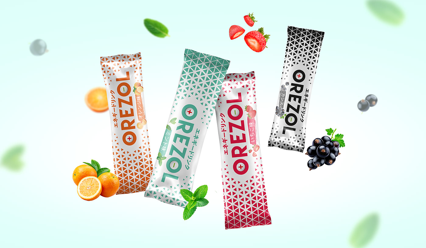 beverage packaging branding Electrolytes energydrink ENERGYDRINKPACKAGING japanese brand Logo Design Packaging packaging design