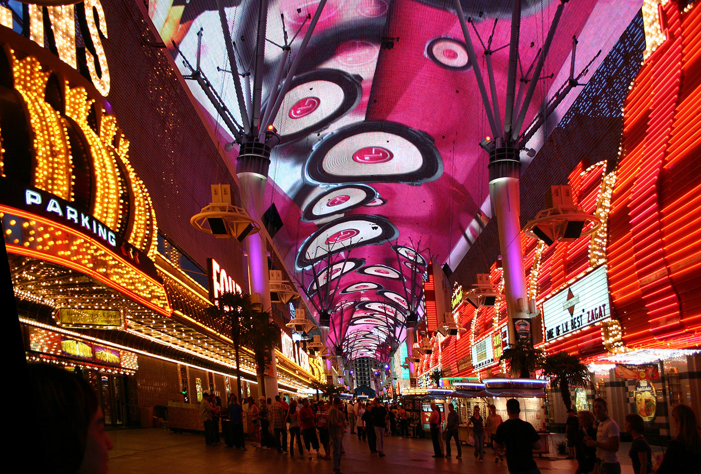 Fremont Street Experience Interactive Ride Film.