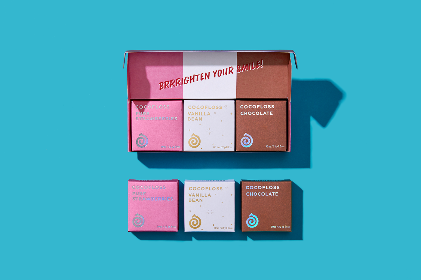 branding  graphic design  holographic neapolitan packing