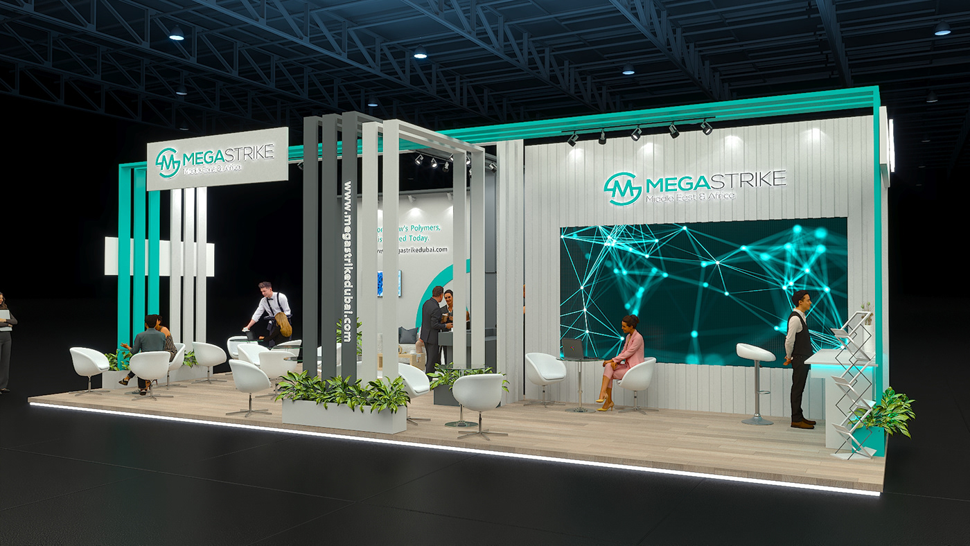 Stand stand design Exhibition  booth plastic expo exhibition stand Exhibition Design  plastex