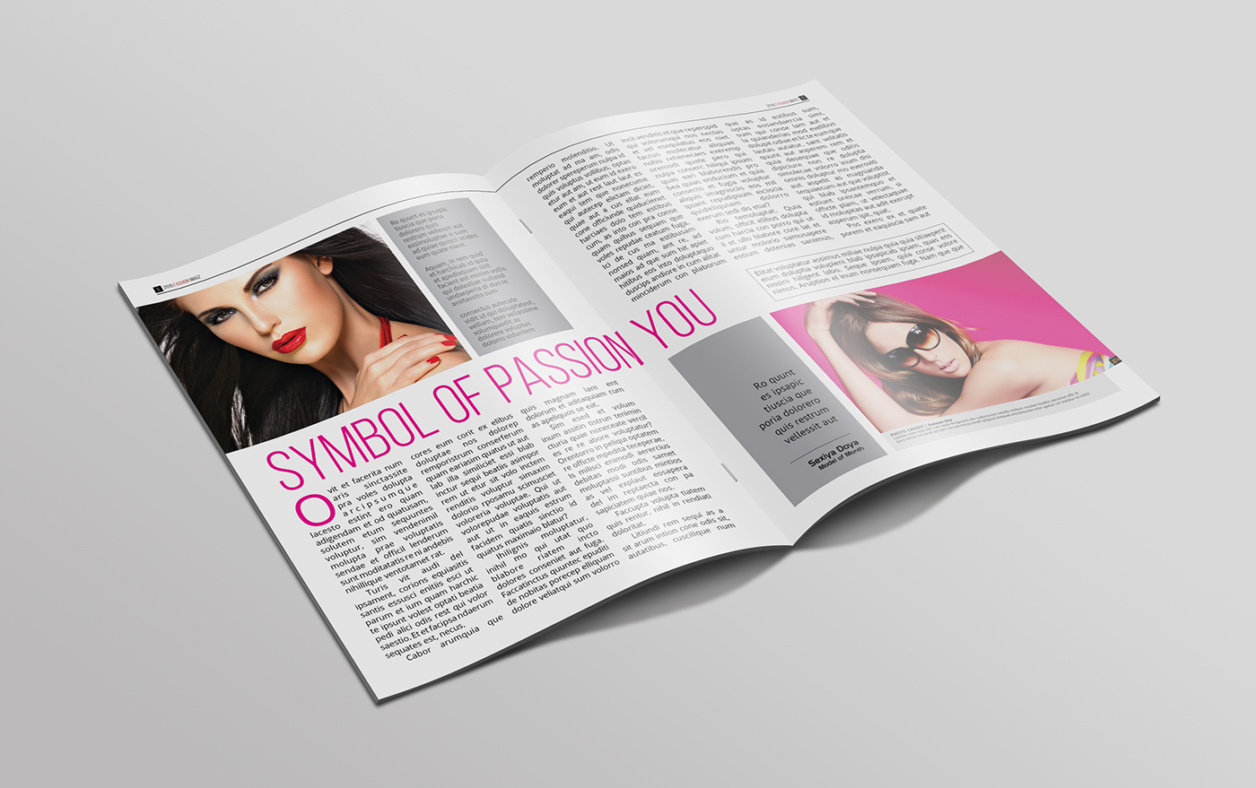 32 page magazine brochure clean CMYK company corporate magazine fashion magazine idml indd brochure indd idml magazine