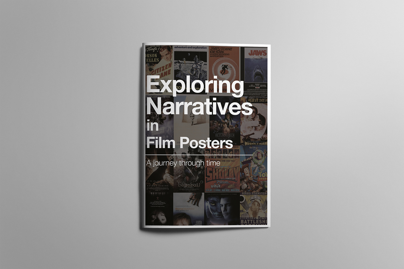 narrative publication design Layout Design film posters
